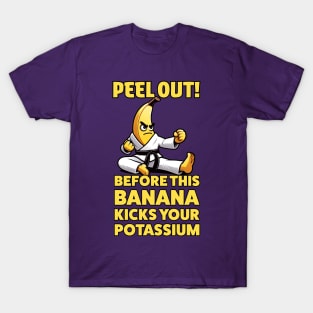 PEEL OUT! Karate Banana T-Shirt